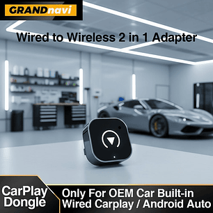 Adaptador Inalámbrico Car Play - Android Auto (sin Cable)