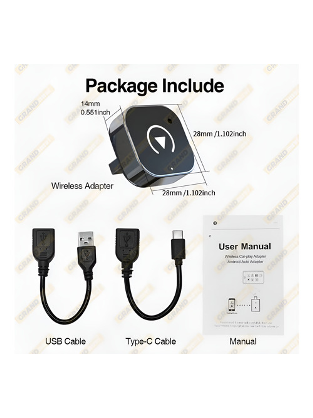 Adaptador Inalámbrico Car Play - Android Auto (sin Cable) 8