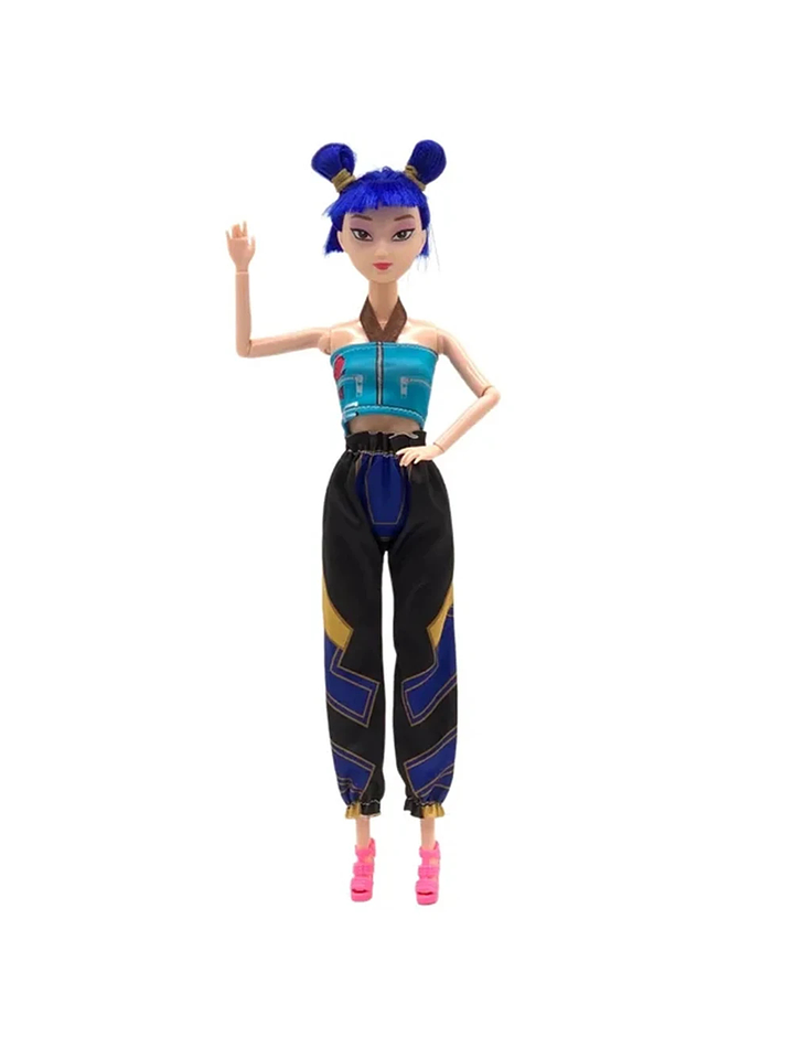 Set 3 Muñecas Guerreras Kpop Rumi Zoe Mira Devil Hunter Caja 3