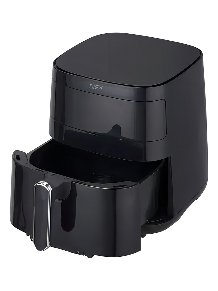 Freidora De Aire Digital Led Temp Ajustable 5.5lt 1500w Nex Negro 4