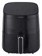 Freidora De Aire Digital Led Temp Ajustable 5.5lt 1500w Nex Negro - Miniatura 5