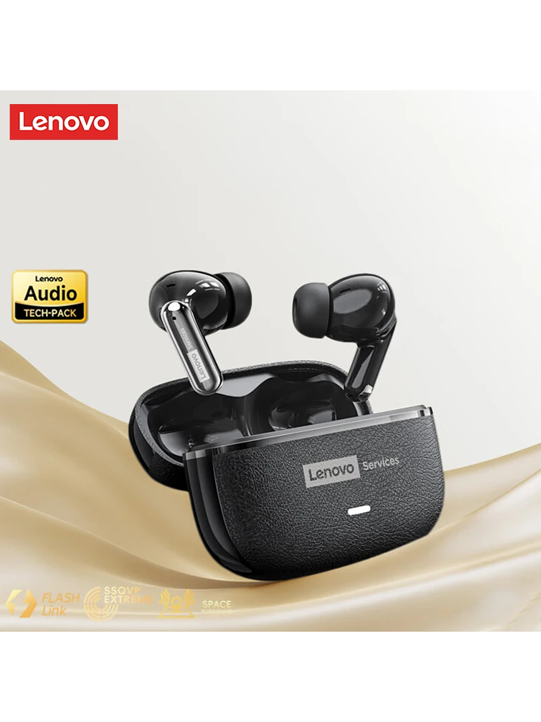 Lenovo Le208 Tws Bluetooth 6,0 Audífono Cancelación De Ruido 1