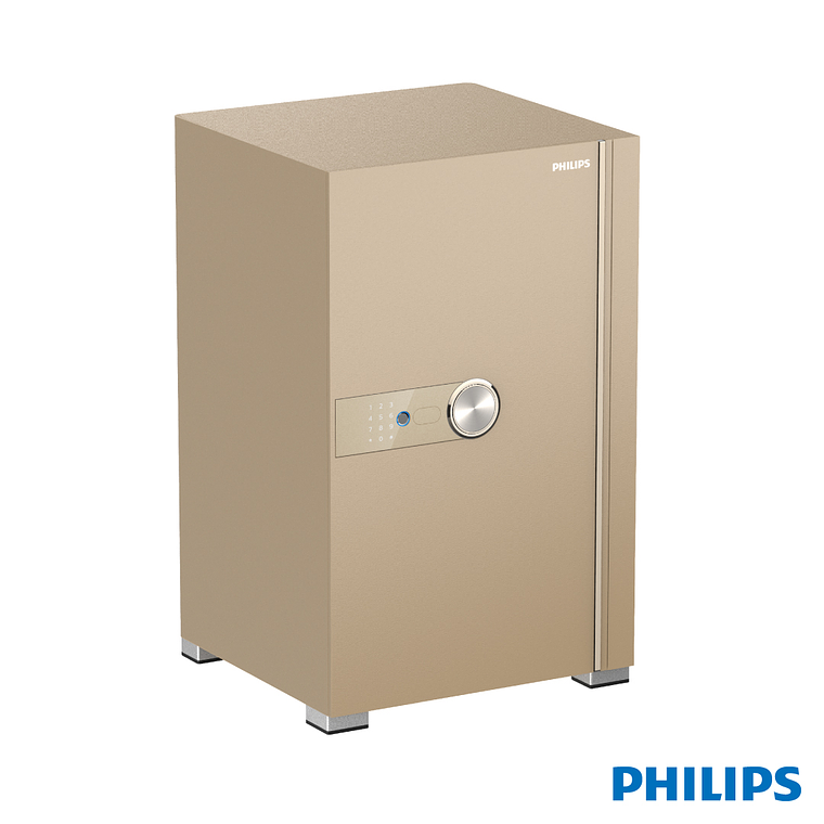 Caja Fuerte Philips Modelo SBX202-7CO - Color Dorado  1