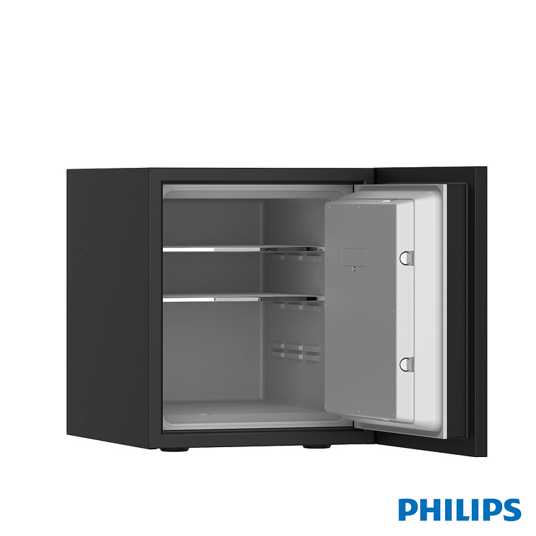 Caja Fuerte Philips Modelo SBX501-4CO -Resistente al Fuego- Color Violeta 2