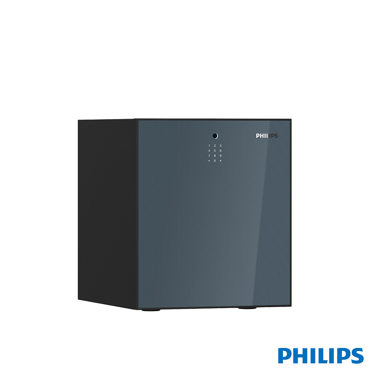 Caja Fuerte Philips Modelo SBX501-4CO -Resistente al Fuego- Color Azul 3