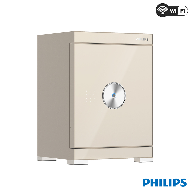 Caja Fuerte Philips Modelo SBX602-5CU WIFI - Color Dorado 2