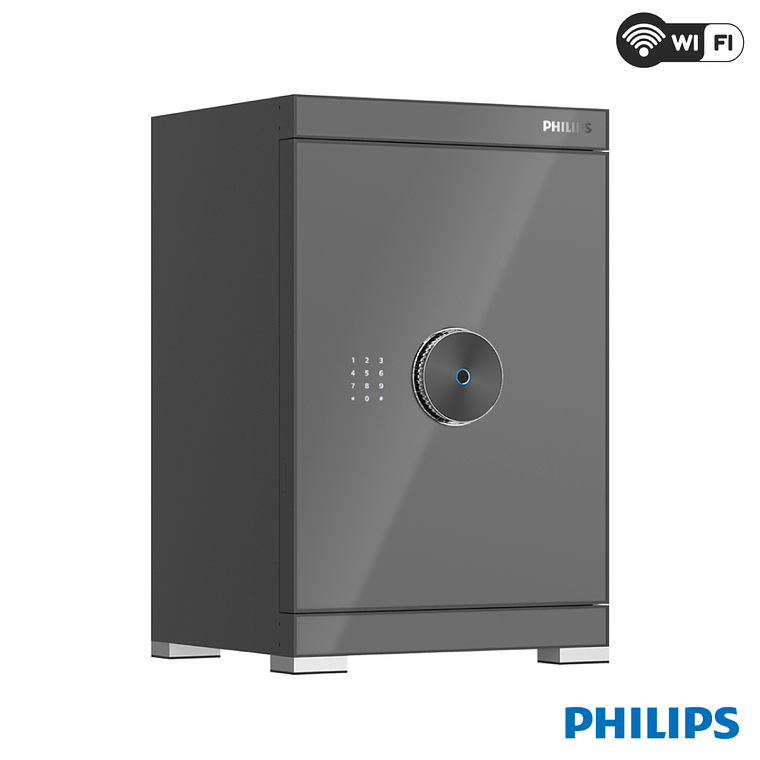 Caja Fuerte Philips Modelo SBX602-5CU WIFI - Color Gris 3