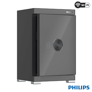 Caja Fuerte Philips Modelo SBX602-6CU WIFI - Color Gris