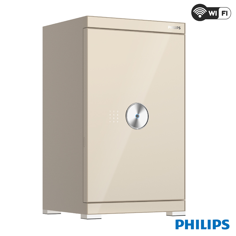 Caja Fuerte Philips Modelo SBX602-8CU WIFI - Color Dorado 2