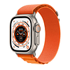 Apple Watch Ultra 49MM GPS+Celular Caja de Titanio Natural Correa Alpine Naranja (TALLA M)