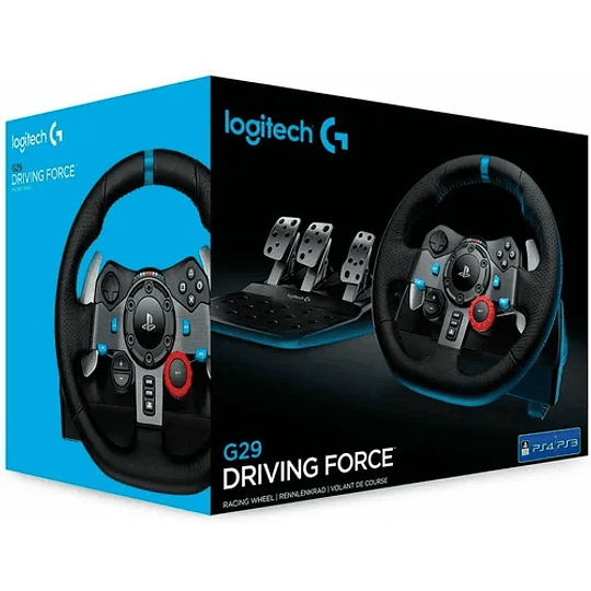  Logitech G29 Driving Force Volante de Carreras y Pedales 