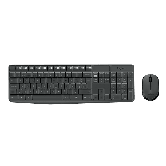  Logitech Mk235 Kit De Teclado Y Mouse Inalámbrico Español