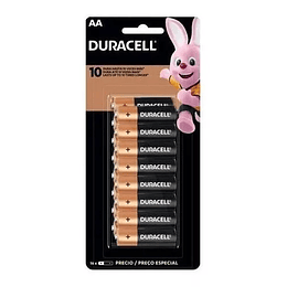 Pilas AA Duracell Alcalinas 16 Unidades