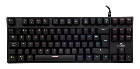 Teclado Mecanico Gamer  Tkl Monster Punisher