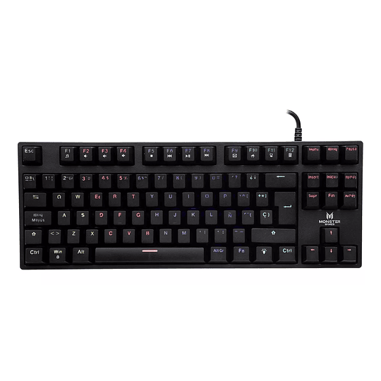 Teclado Mecanico Gamer  Tkl Monster Punisher