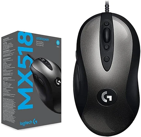 Mouse Gamer Logitech G MX518 16K Sensor