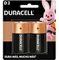 Pila Alcalina Duracell Blíster D 2 Unidades- REMATE - Miniatura 1