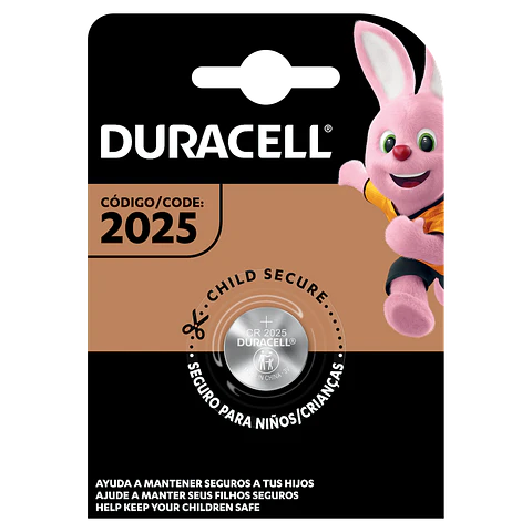 Pila de litio  Duracell CR2025 de 3V