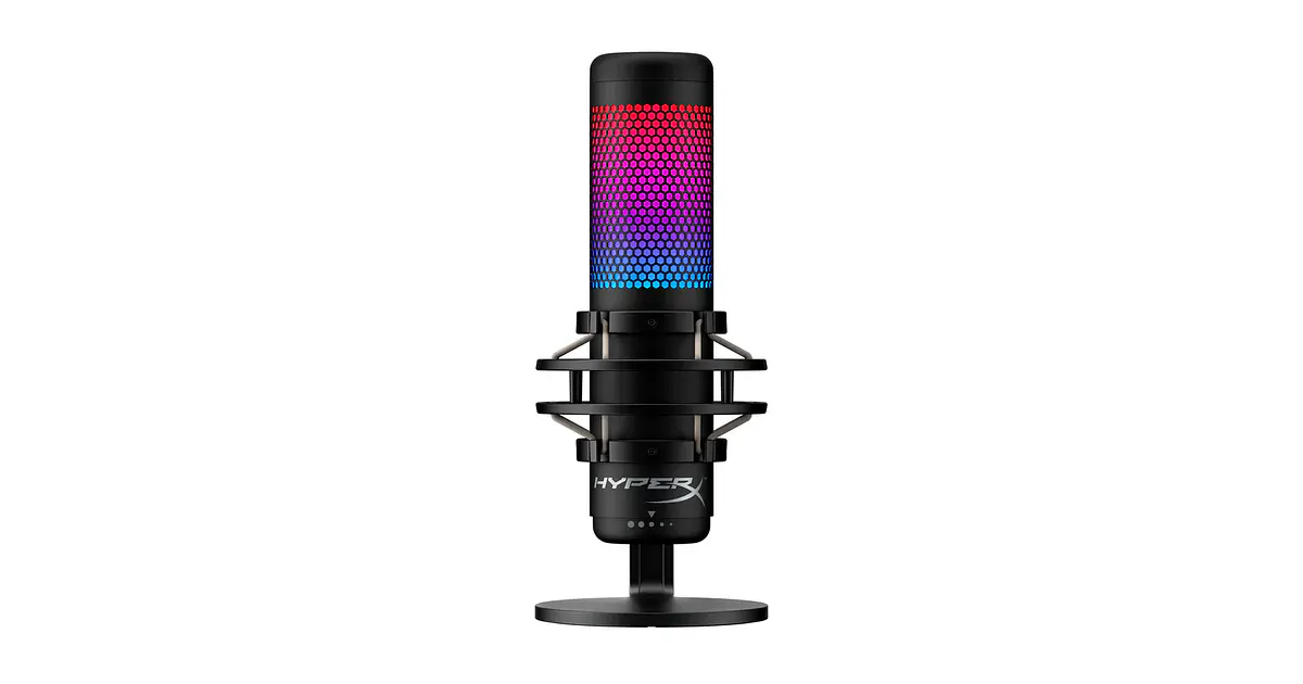 HyperX QUADCAST S ブラック Micrófono Hyperx Quadcast 2 S Negro Rgb Negro | Cuotas sin interés