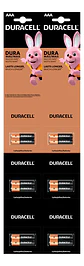 Pilas Duracell Aaa 6x2 Und - Miniatura 1