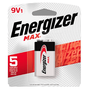 Energizer 9V Max alcalina