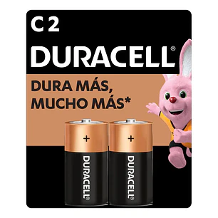 PILAS C DURACELL ALCALINAS 
