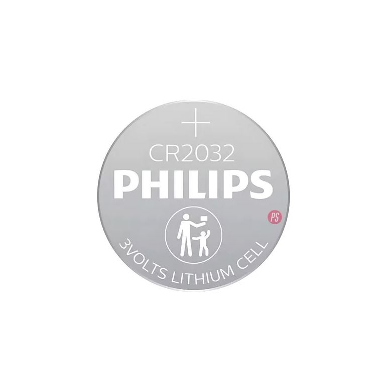 Tira CR2032 Philips 5 und litio 2