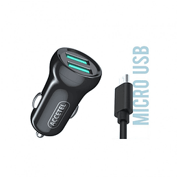 Carregador de Isqueiro Auto c/ cabo Micro USB