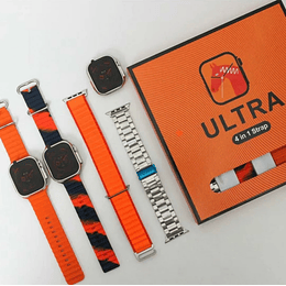  Pack Smartwatch Ultra + 4 Correias 