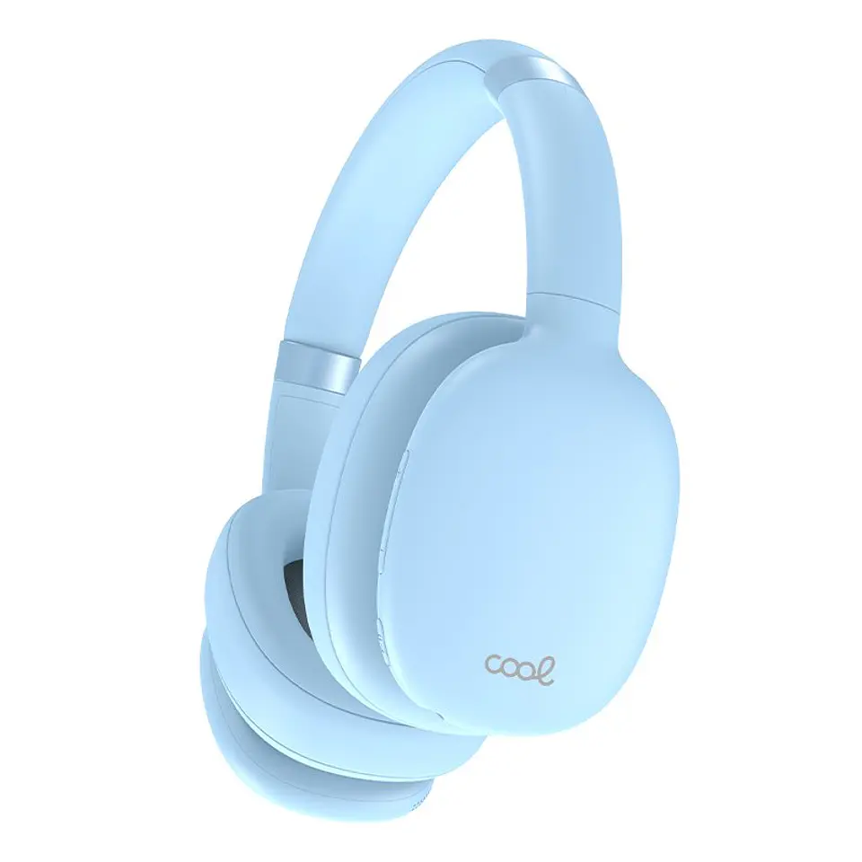 Auriculares Stereo Bluetooth Cascos COOL Roller Celeste 4