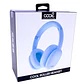 Auriculares Stereo Bluetooth Cascos COOL Roller Celeste - Miniatura 5