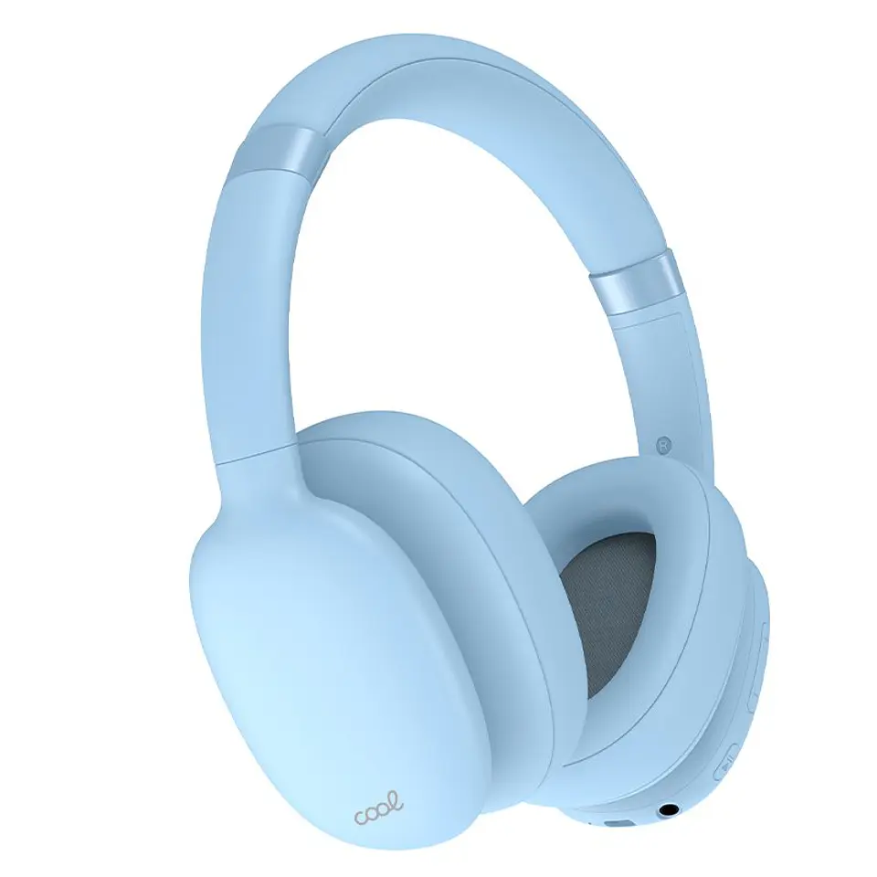 Auriculares Stereo Bluetooth Cascos COOL Roller Celeste 6