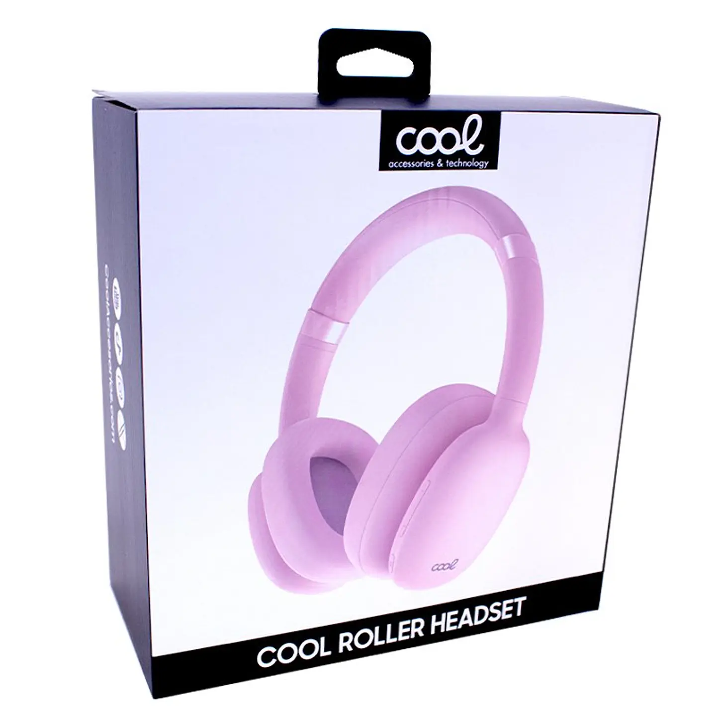 Auriculares Stereo Bluetooth Cascos COOL Roller Rosa 6