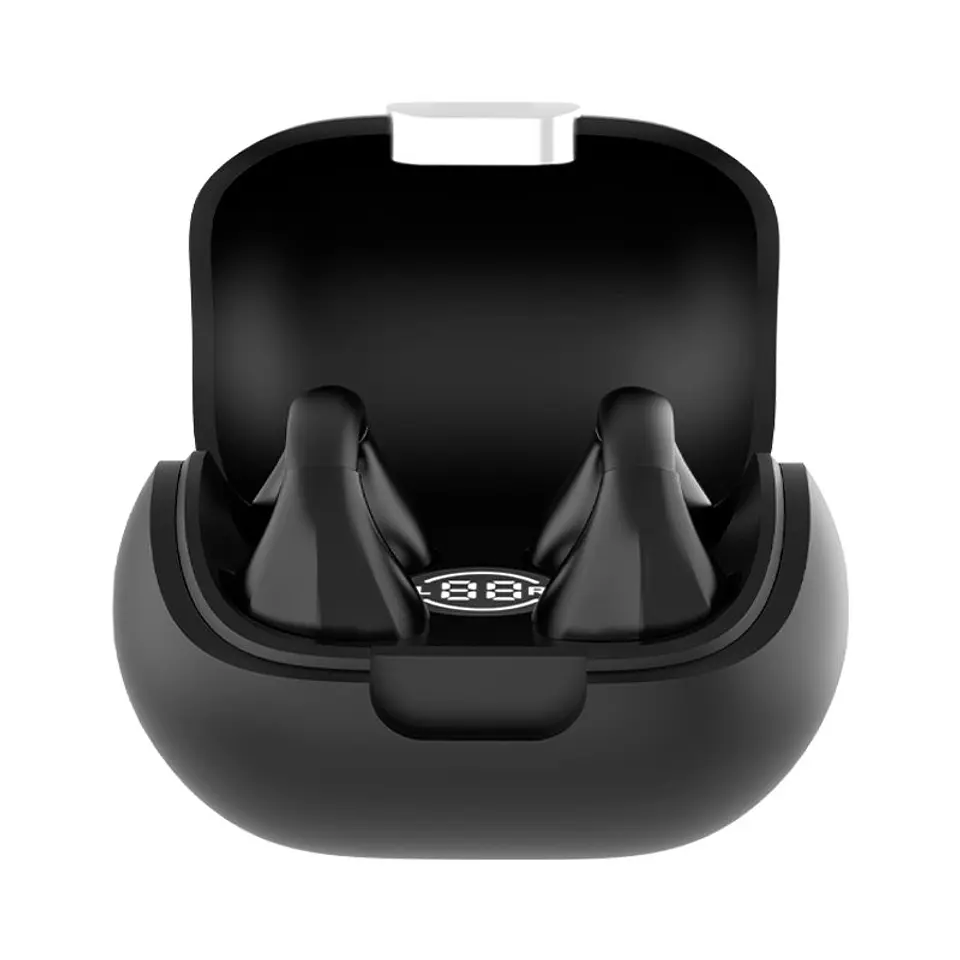 Auriculares Stereo Bluetooth Earbuds COOL Clip Negro 1