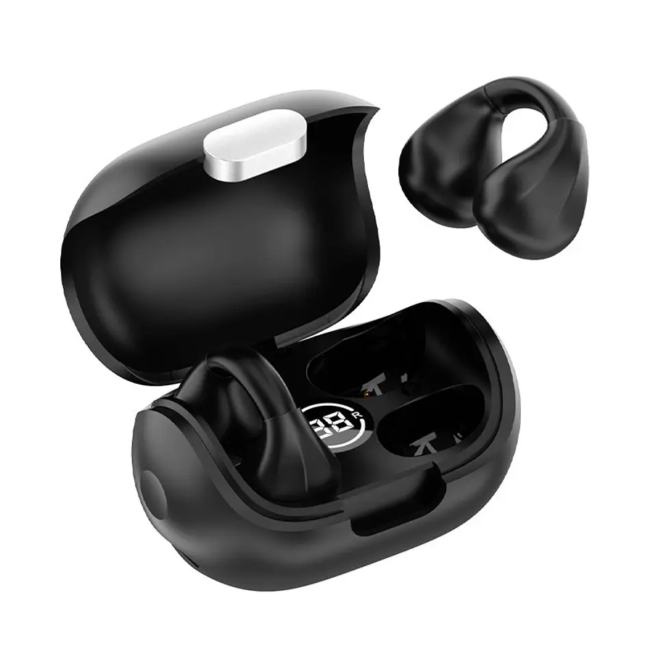 Auriculares Stereo Bluetooth Earbuds COOL Clip Negro 4