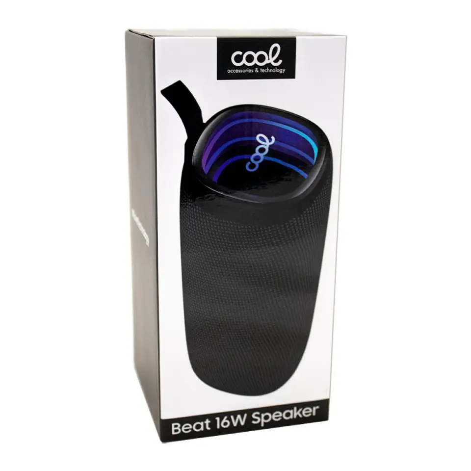 Altavoz Música Universal Bluetooth Marca COOL Beat (16W) Negro 5