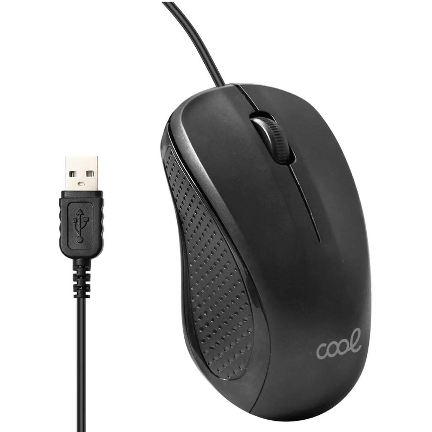 Ratón COOL USB Wired Negro 2