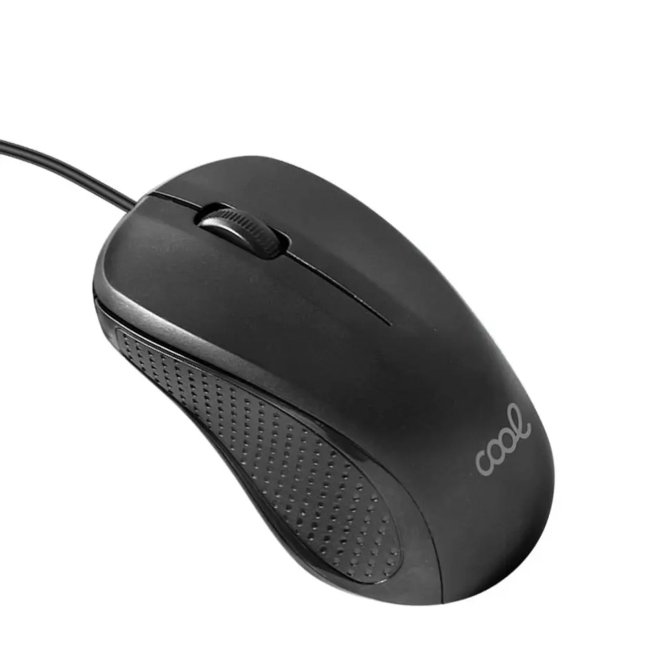 Ratón COOL USB Wired Negro 1