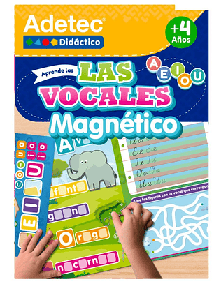 Juegos de Laminas Magnéticas con las Vocales