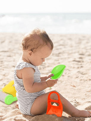 Juego de Playa Aventura en la Arena para Bebé