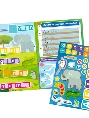 Juegos de Laminas Magnéticas con las Vocales