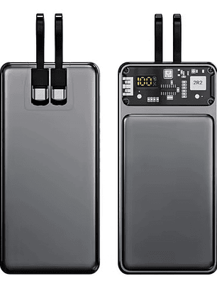 Batería Externa Power Bank 10000 Mah Usb-c Ligthning