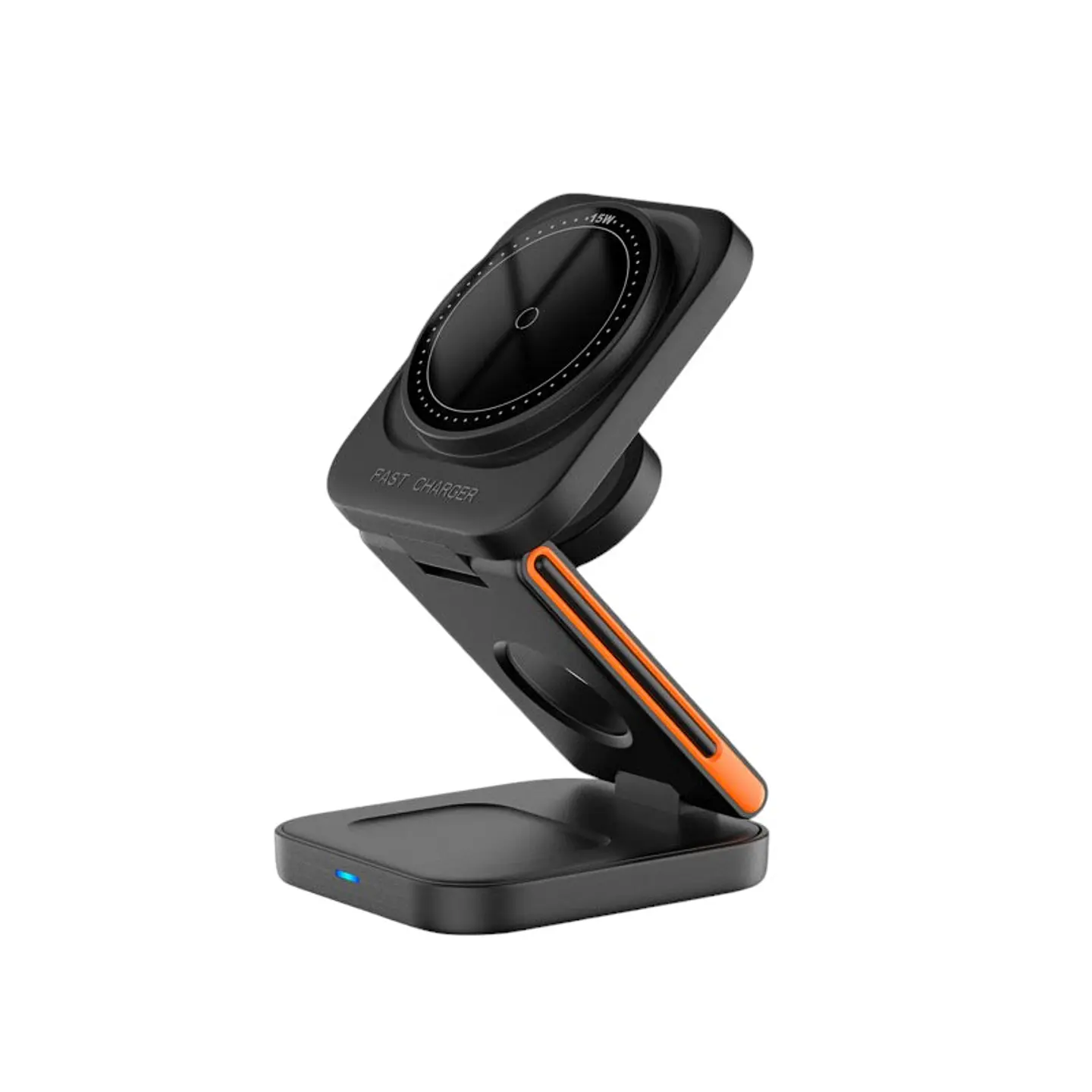Cargador 3 En 1 Magnético Plegable iPhone Samsung Y Otros 6