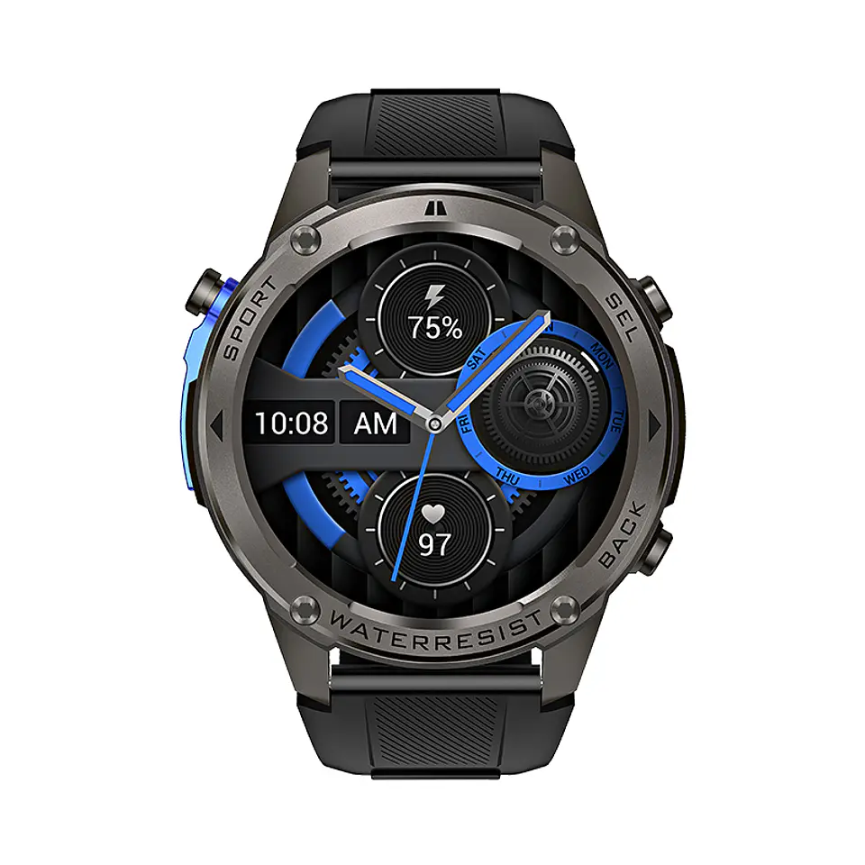 Smartwatch Deportivo Amoled 1.43  5atm Gps Brújula Altímetro 6