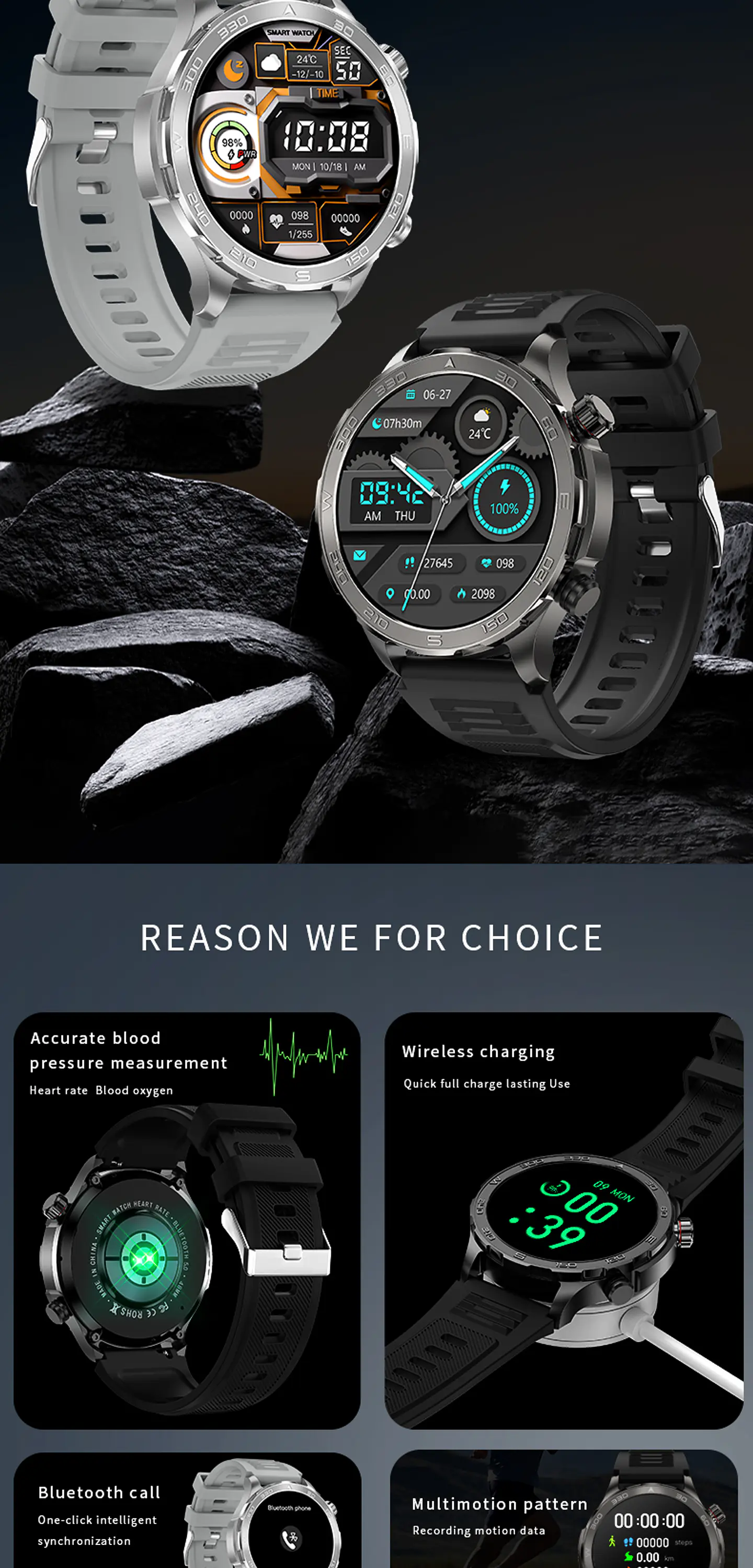 Smartwatch Deportivo 1.53  Llamada Bluetooth Gps 3