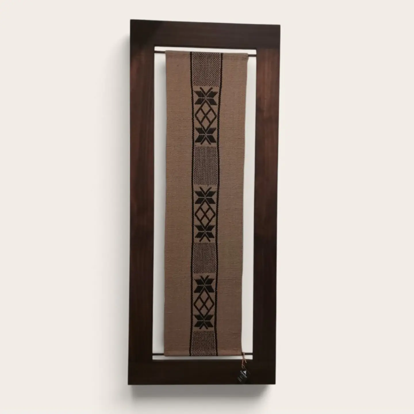 Cuadro Decorativo Vertical Diseño Mapuche - 57 x 137 cm  2