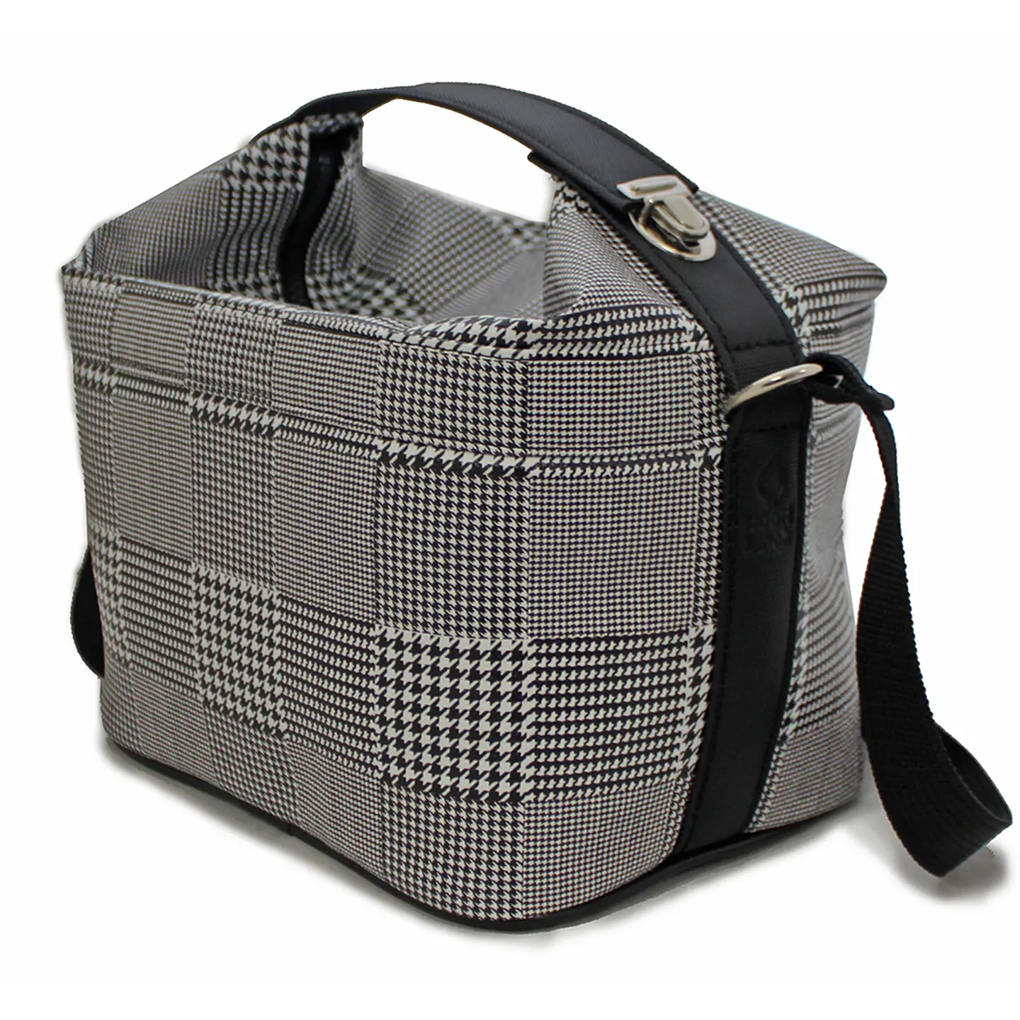 Cubic Pied de Poule Lunch Bag Set with accessories  2