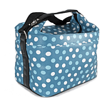 Cubic Dot Blue Lunch Bag Set with Accessories