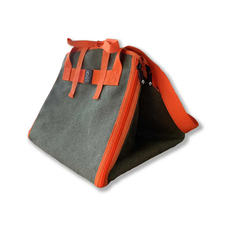 Saco Multifunções Canvas Verde 5