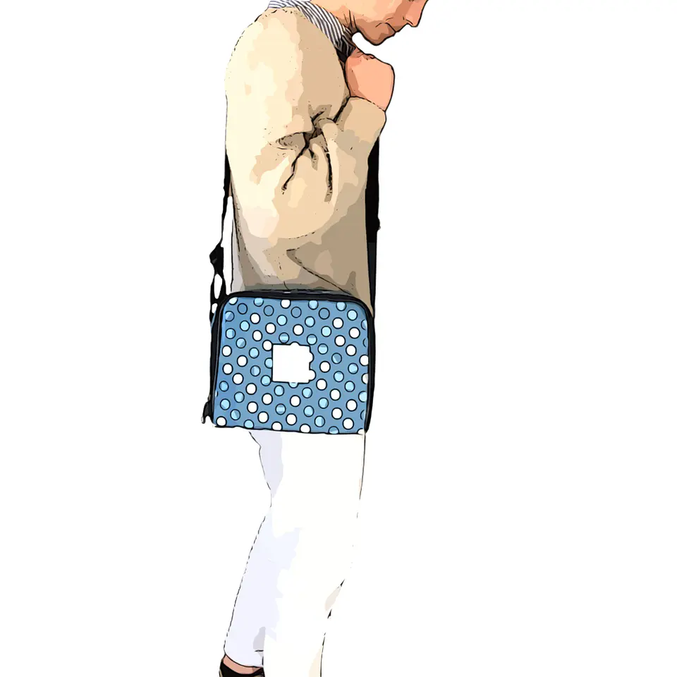 SmartBag Onthego Black Lunch Bag 5